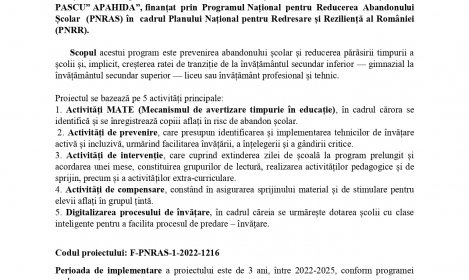 Comunicat de presă